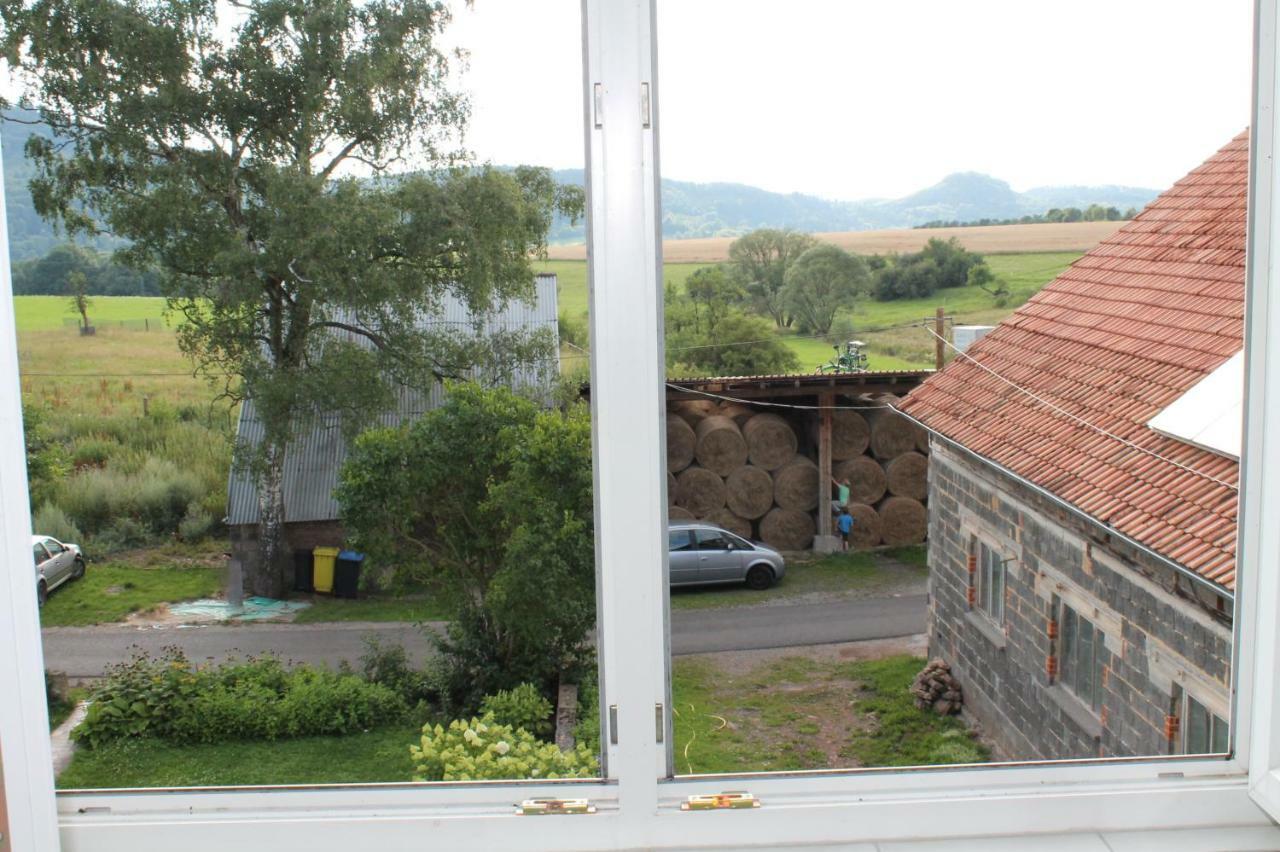 Bio-Bauernhof Rhoen Schleid Buitenkant foto